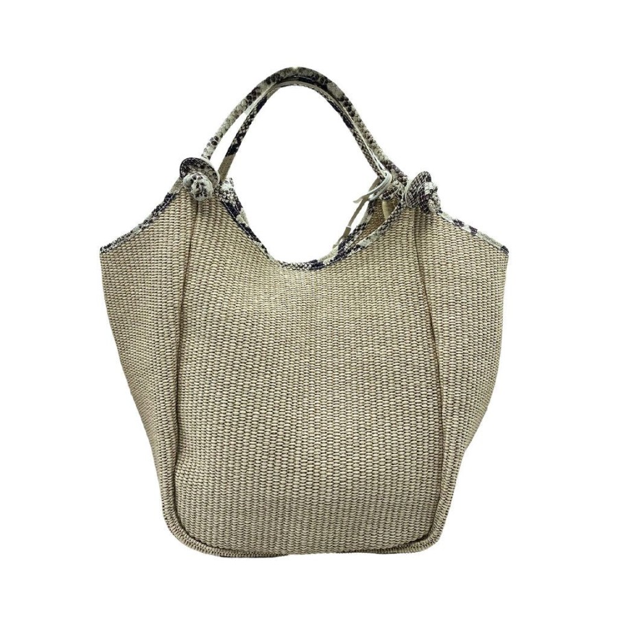 Women'S Clothing & Accessories Marco Masi | 3238 Natural-Python