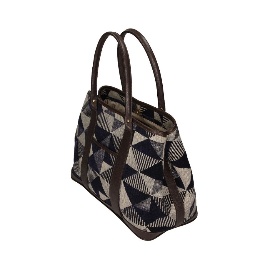 Women'S Clothing & Accessories Bonfanti | Klee B Heritage Brown-Night Blue