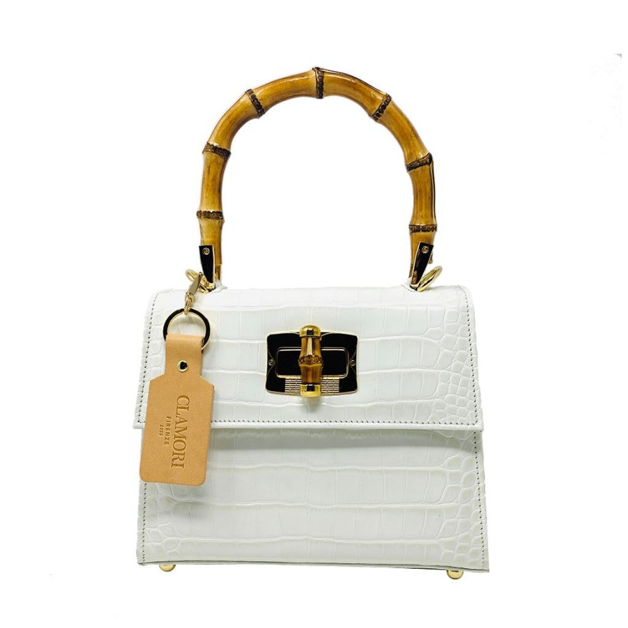 Women'S Clothing & Accessories Clamori | Candy M Bamboo White