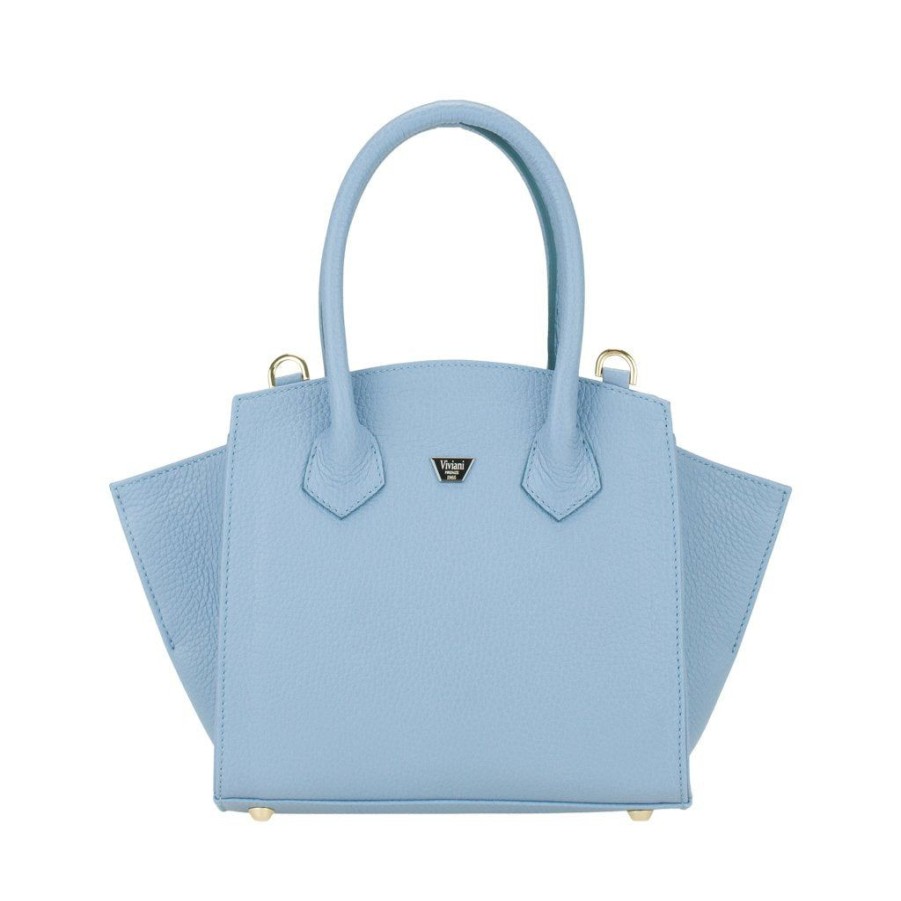 Women'S Clothing & Accessories Pelletteria Viviani | Nara Light Blue