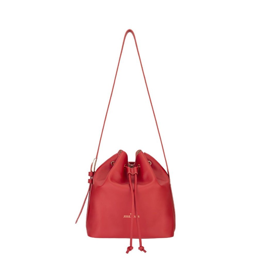 Women'S Clothing & Accessories Josefinas | Bucket Jos Brick Red