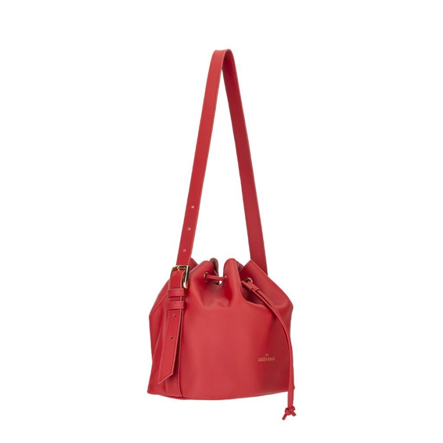 Women'S Clothing & Accessories Josefinas | Bucket Jos Brick Red