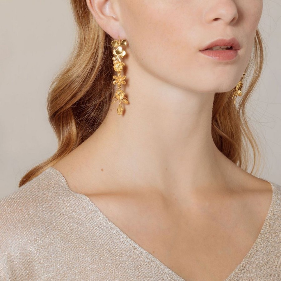 Women'S Clothing & Accessories Victoire Studio Paris | Orecchini Emma Gold