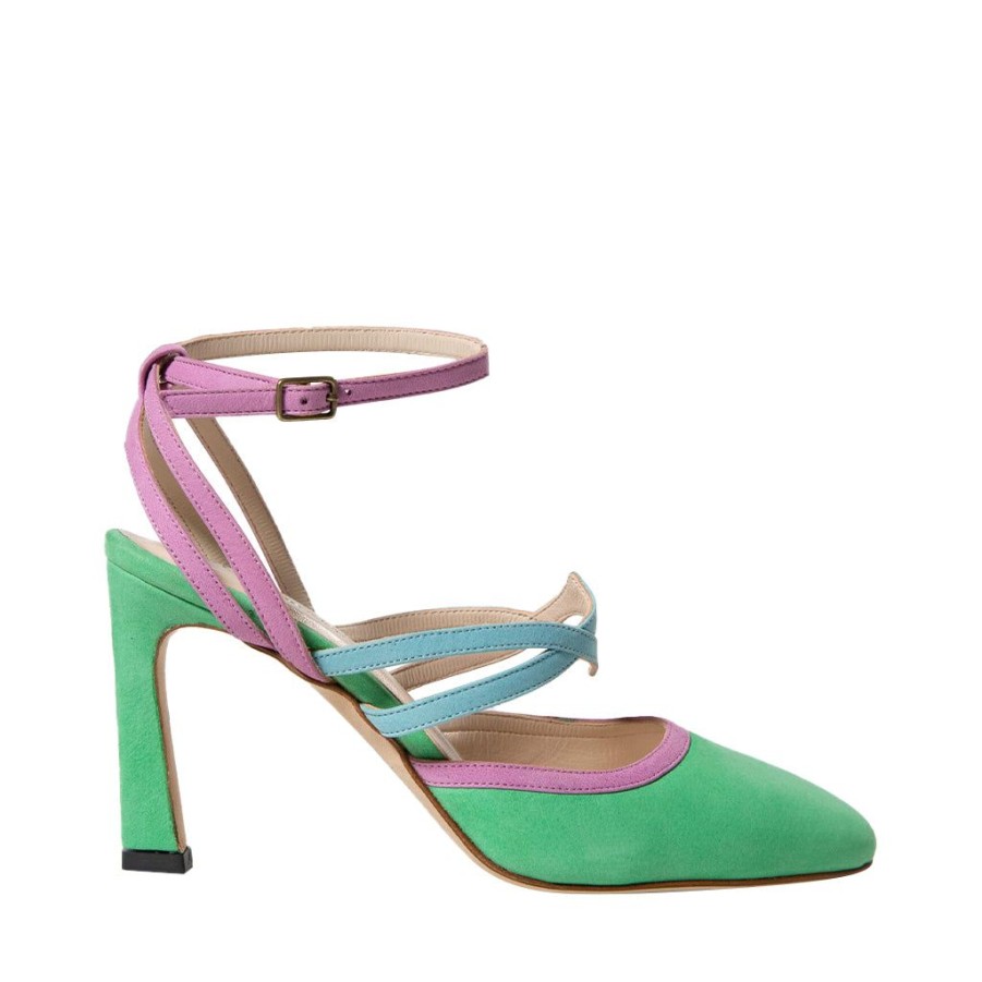 Women'S Clothing & Accessories Jerelyn Creado | Lotus Light Emerald-Pink