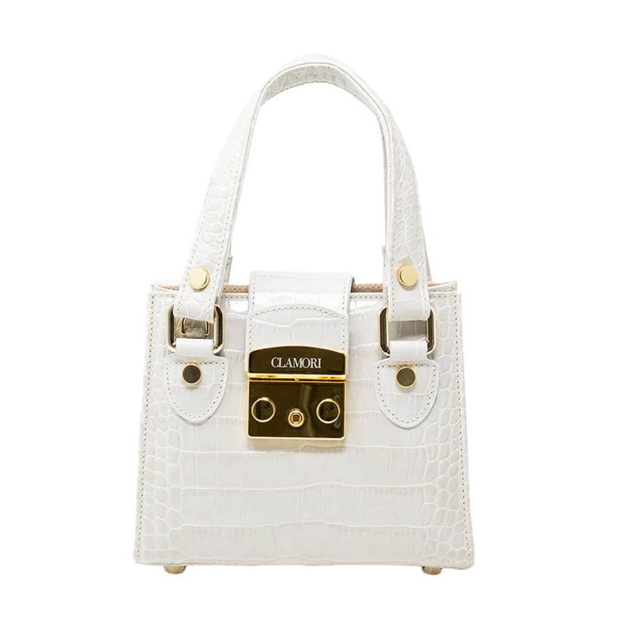 Women'S Clothing & Accessories Clamori | Pupa Bag White