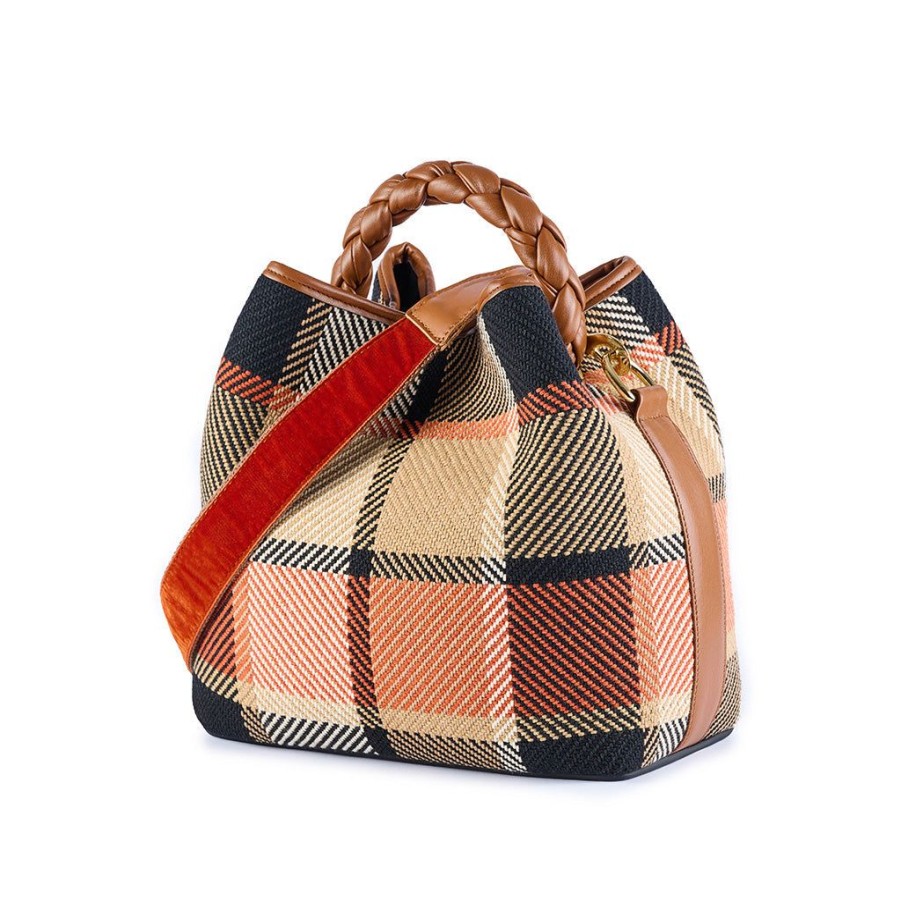 Women'S Clothing & Accessories ViaMailBag | Coral Tartan