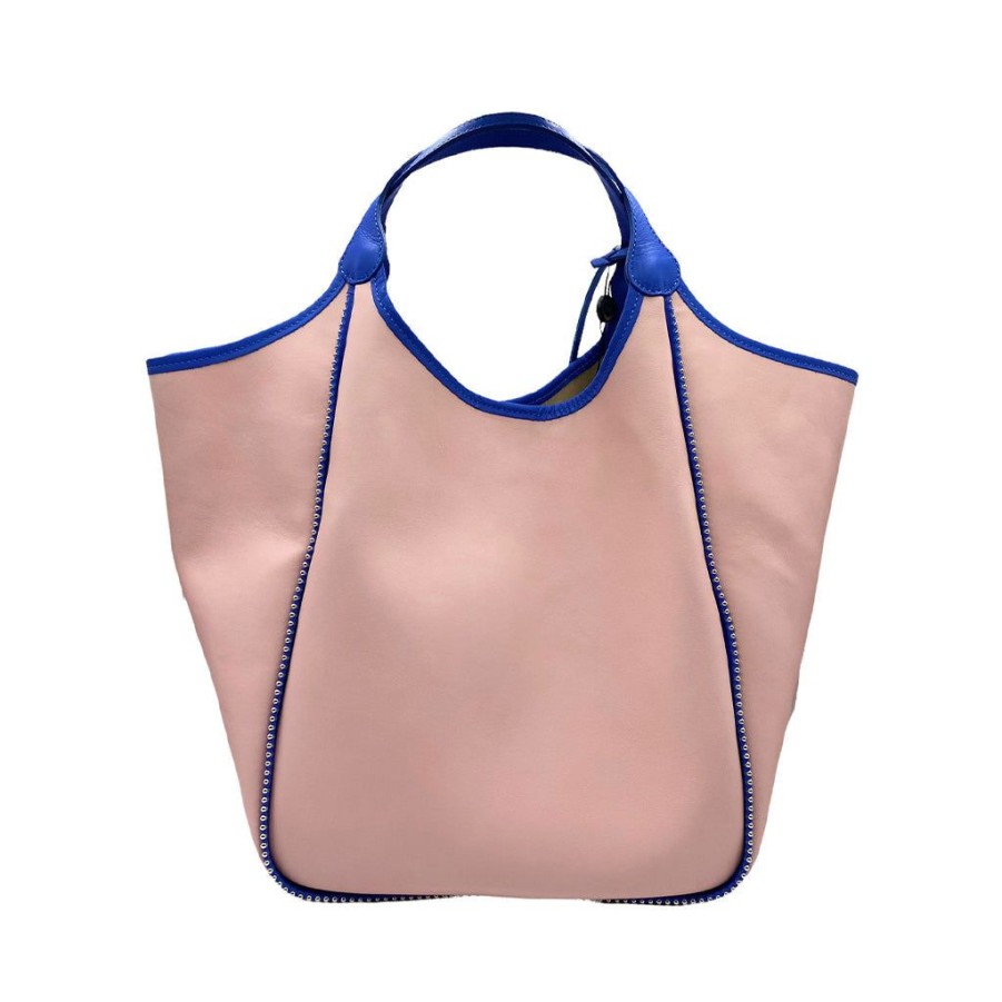 Women'S Clothing & Accessories Marco Masi | 2141 Powder Pink-Electric Blue