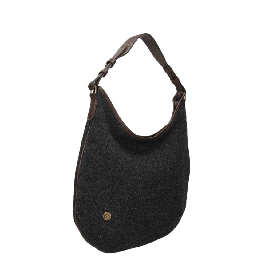 Women'S Clothing & Accessories Bonfanti | Brera B Charcoal