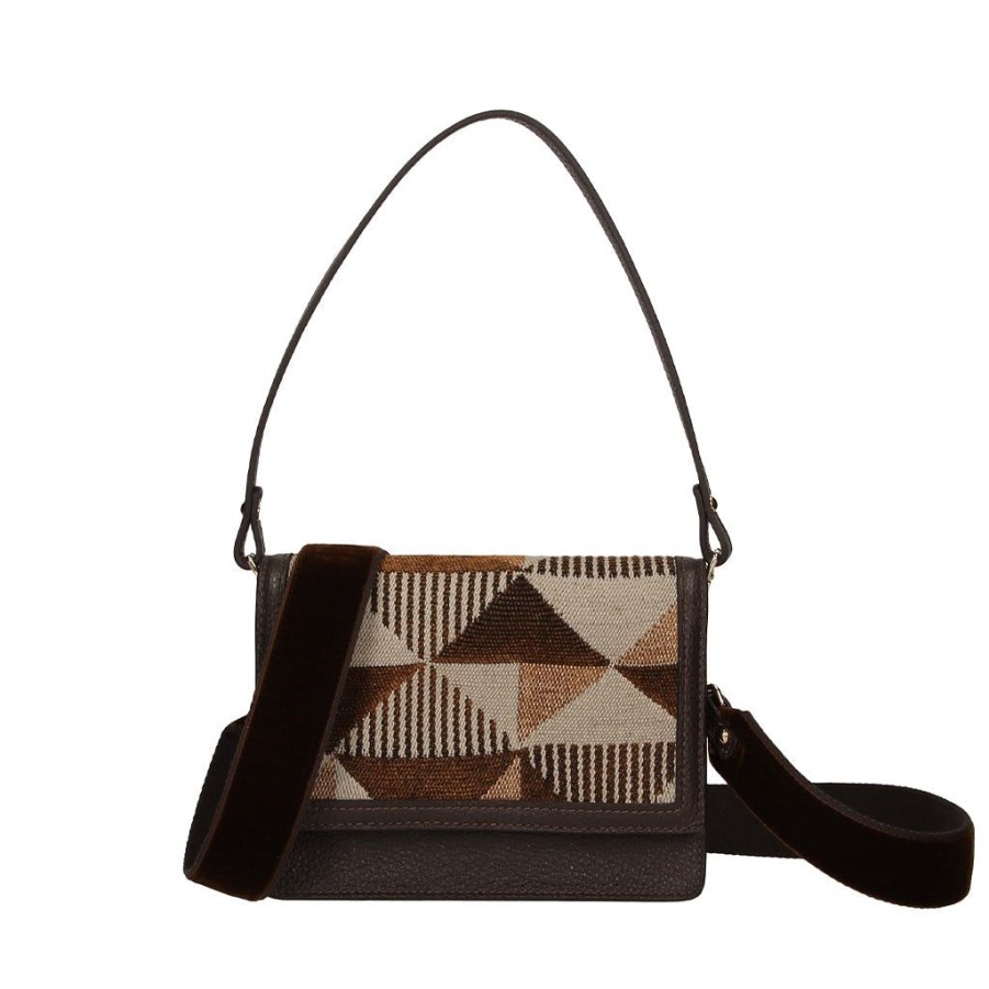 Women'S Clothing & Accessories Bonfanti | Mondrian B Heritage Brown-Acorn