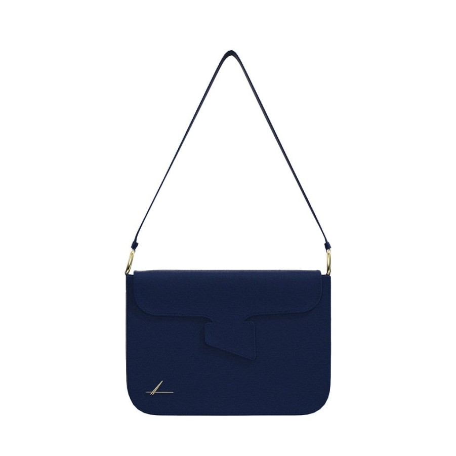 Women'S Clothing & Accessories Alberto Olivero | Claire Baguette Night Blue