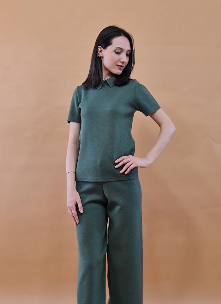 Women'S Clothing & Accessories SILENZIO | Ai23C16 Verde 12886