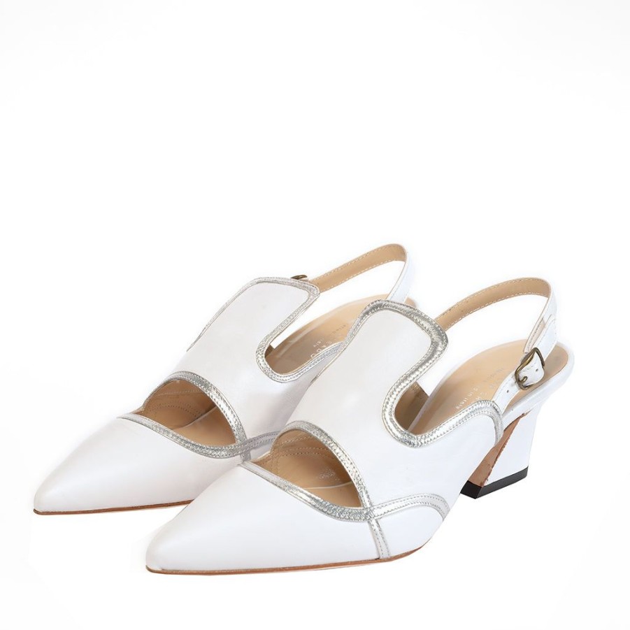 Women'S Clothing & Accessories Jerelyn Creado | Dahlia Bianco White