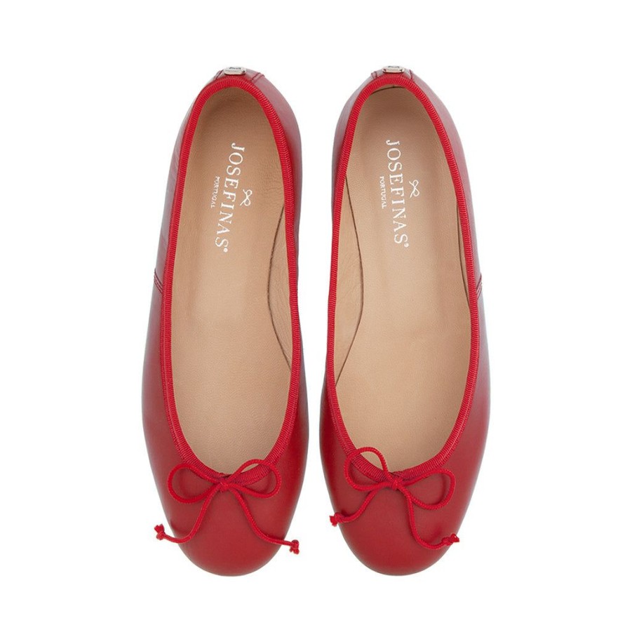 Women'S Clothing & Accessories Josefinas | Ballerina Jos Red