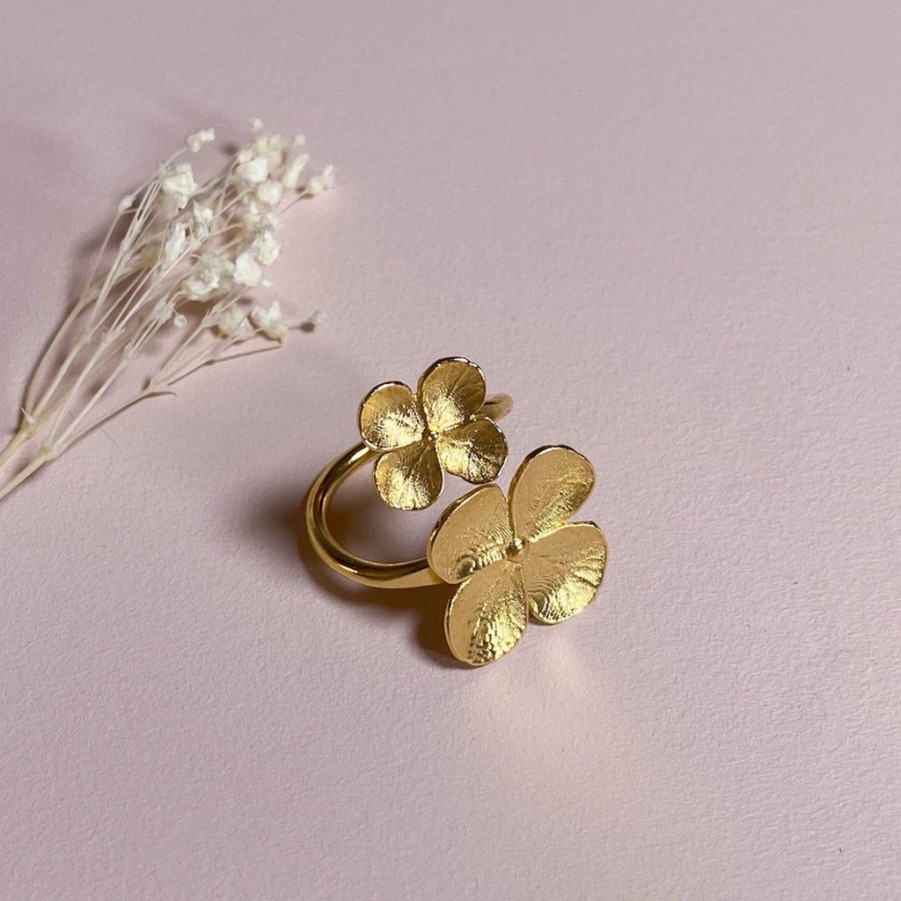 Women'S Clothing & Accessories Victoire Studio Paris | Anello Valentine Gold