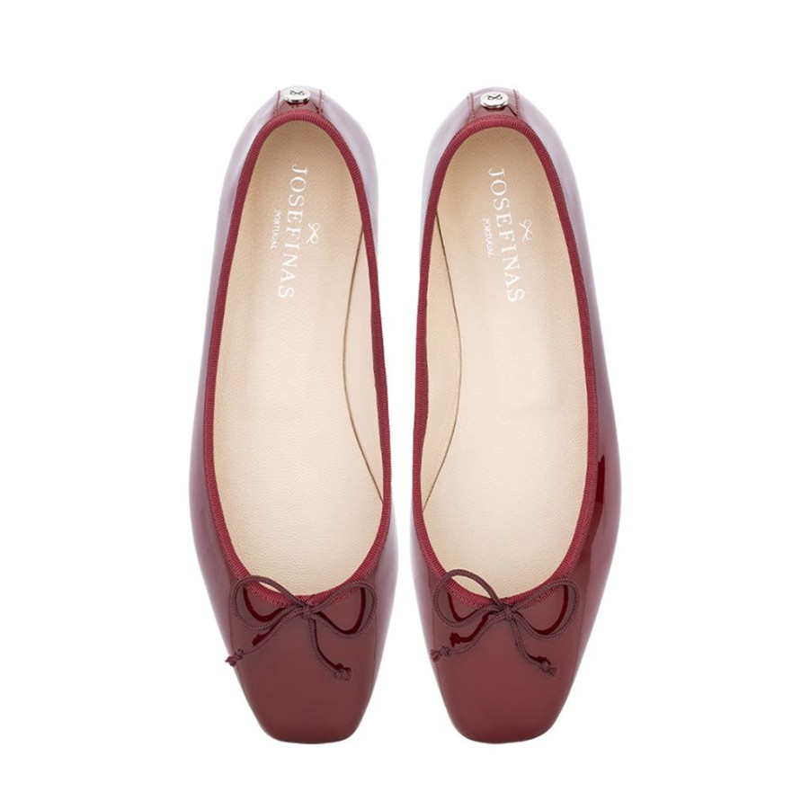 Women'S Clothing & Accessories Josefinas | Square Jos Burgundy