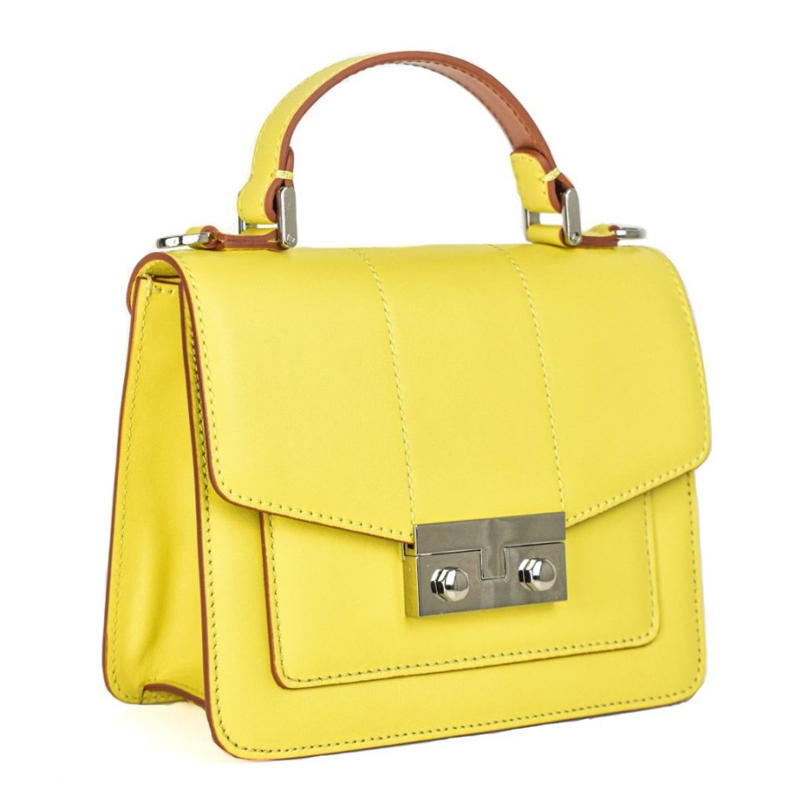 Women'S Clothing & Accessories Claudio Civitico | Yellow - Crossbody & Shoulder Bag