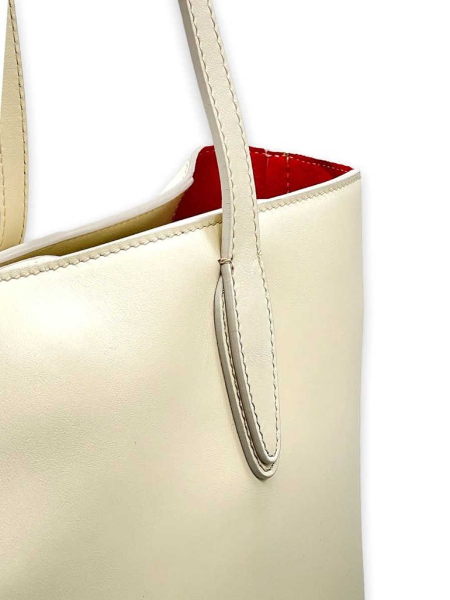 Women'S Clothing & Accessories Claudio Civitico | Ivory Tote Bag