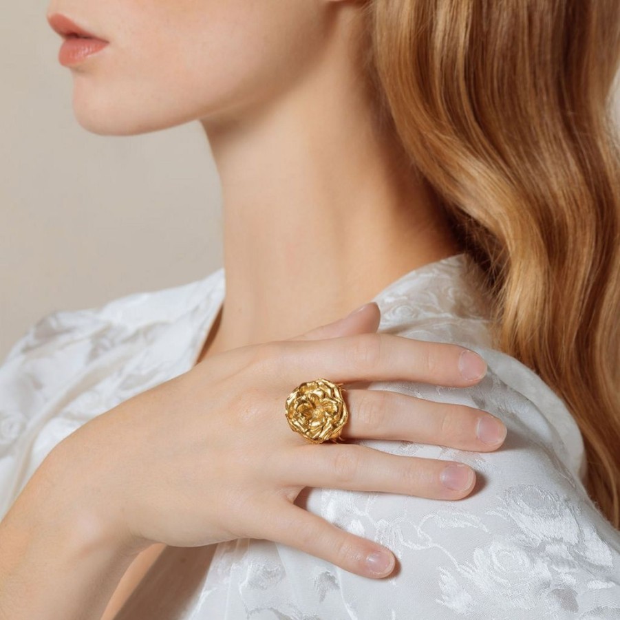 Women'S Clothing & Accessories Victoire Studio Paris | Anello Rosa Gold