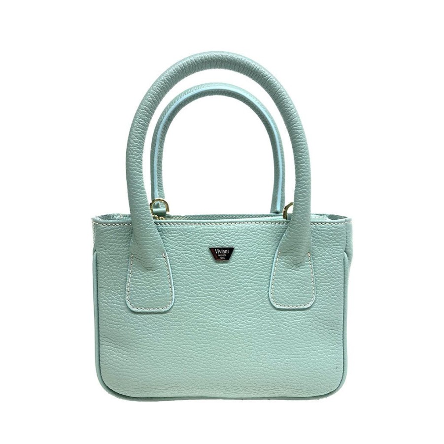 Women'S Clothing & Accessories Pelletteria Viviani | Nina Mint Green