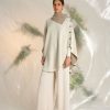 Women'S Clothing & Accessories Curling Collection | Poncho Double Siena - I0294S Beige