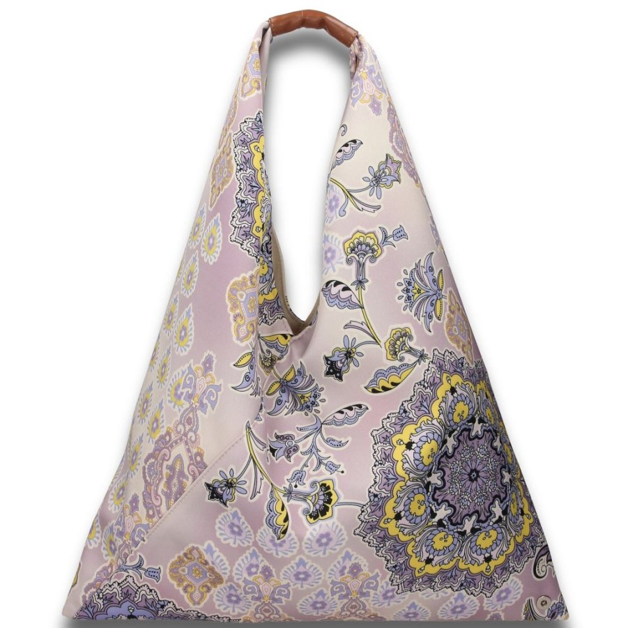 Women'S Clothing & Accessories Bonfanti | Ventaglio Light Lilac