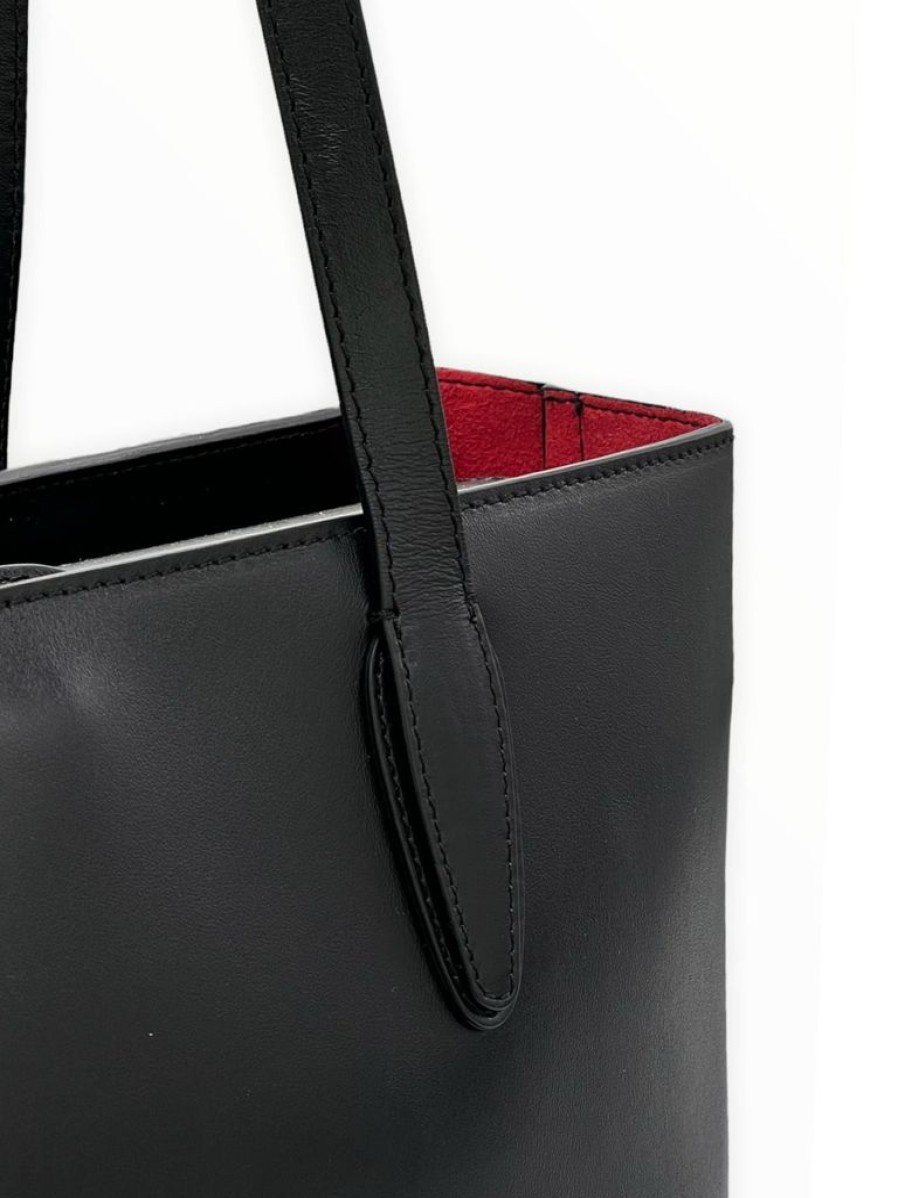 Women'S Clothing & Accessories Claudio Civitico | Black Tote Bag