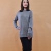 Women'S Clothing & Accessories SILENZIO | Ai23C20 Grigio Gris 1