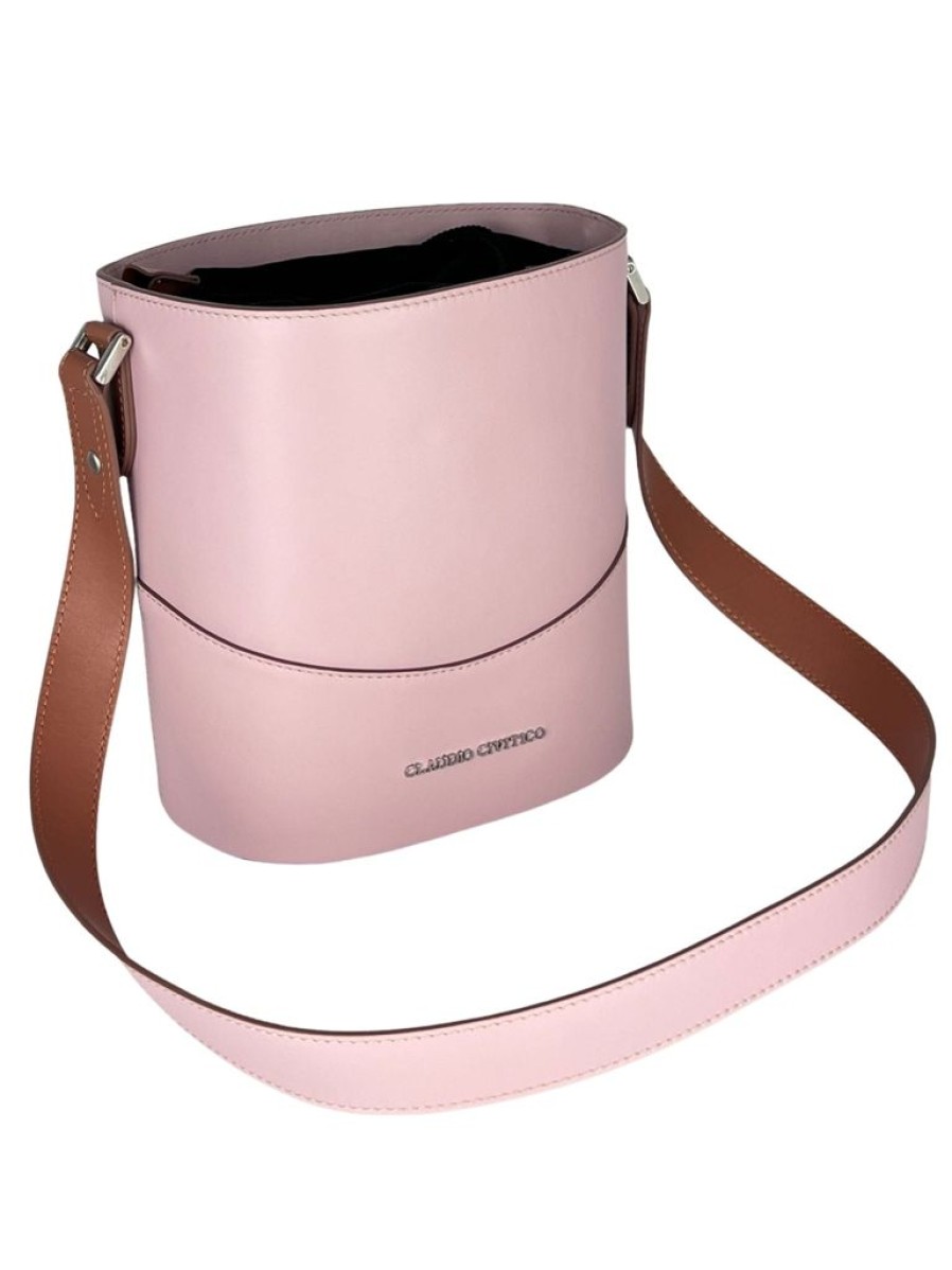 Women'S Clothing & Accessories Claudio Civitico | Pink - Bucket Bag