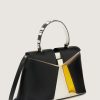 Women'S Clothing & Accessories Lara Bellini | Liz Flap Stripes Black-Yellow