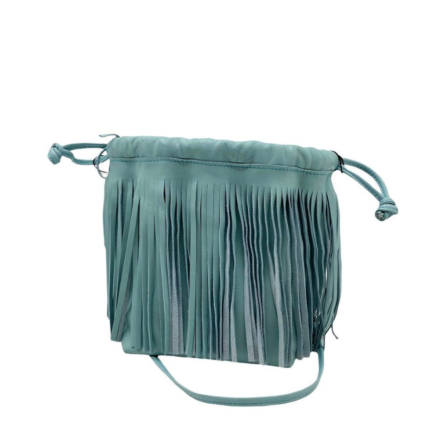 Women'S Clothing & Accessories Marco Masi | 3250 Frange Teal