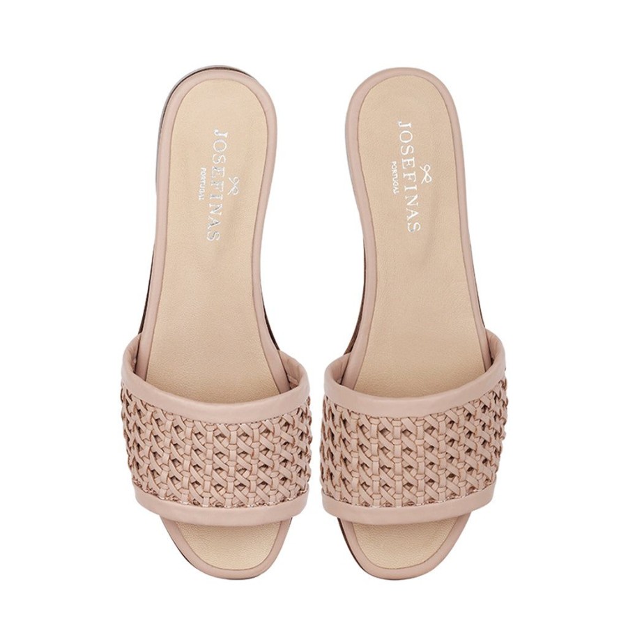 Women'S Clothing & Accessories Josefinas | Slide Nina Jos Powder Pink