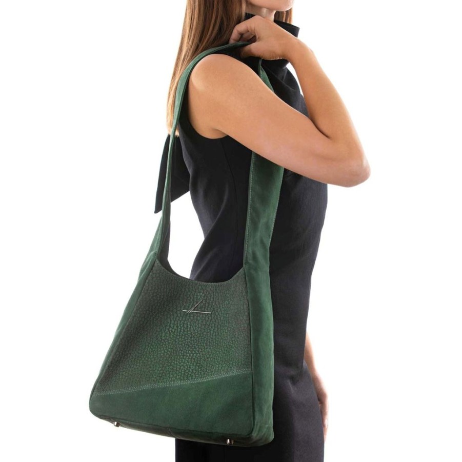 Women'S Clothing & Accessories Alberto Olivero | Hobo Mini Dangly Forest Green