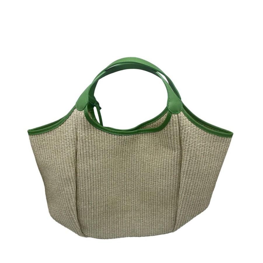 Women'S Clothing & Accessories Marco Masi | Iside Natural-Green