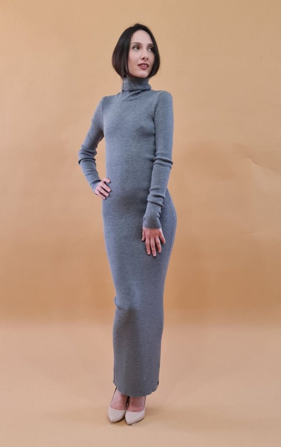 Women'S Clothing & Accessories SILENZIO | Ai23C03 Grigio Gris 1