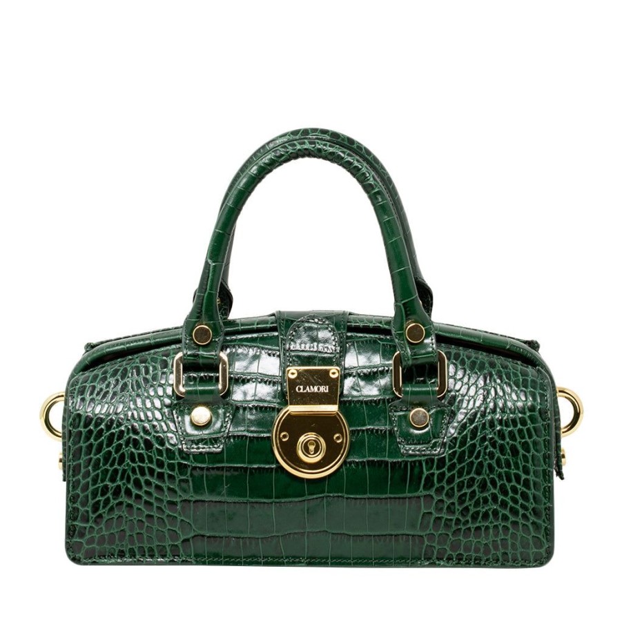 Women'S Clothing & Accessories Clamori | Boston Small Forest Green