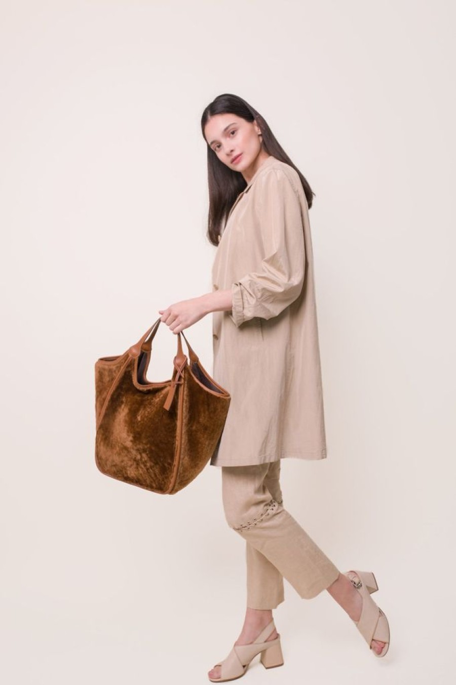 Women'S Clothing & Accessories Marco Masi | Iside Brown